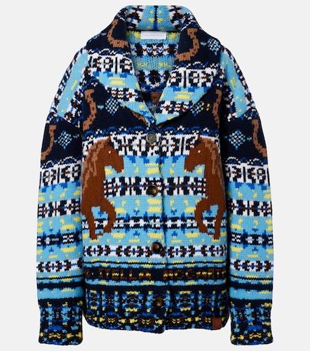 Fair Isle virgin wool cardigan - Stella McCartney - Modalova