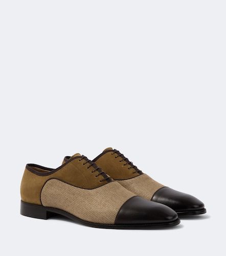 Stringate Greggory in velluto, twill e pelle - Christian Louboutin - Modalova
