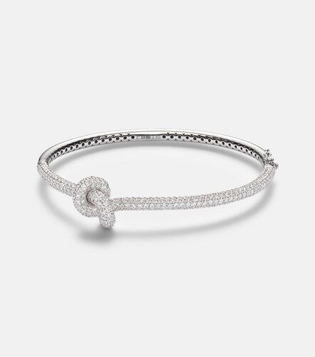 Bracciale Legacy Knot in oro bianco 18kt con diamanti - Engelbert - Modalova