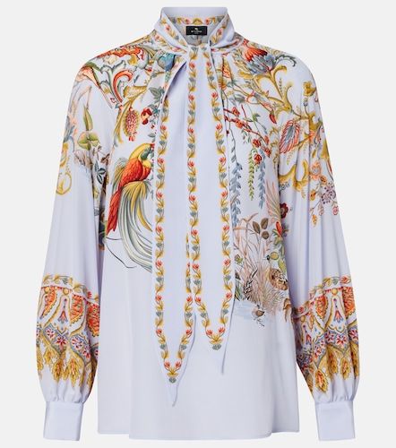 Blusa in jacquard semitrasparente - Etro - Modalova