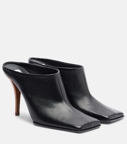 Alaia 90 leather mules - Alaia - Modalova