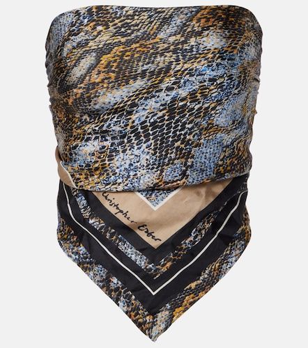 Pañuelo de seda estampado - Christopher Esber - Modalova