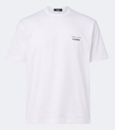 Comme des Garçons Camiseta de jersey de algodón con logo - Comme des Garcons Homme - Modalova