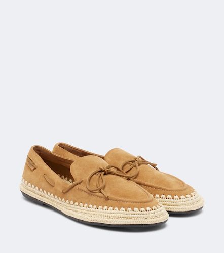 The Raffia Boaty suede espadrilles - Tory Burch - Modalova