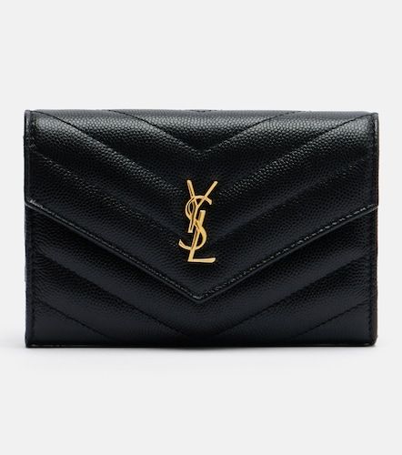Cassandre matelasse leather wallet - Saint Laurent - Modalova
