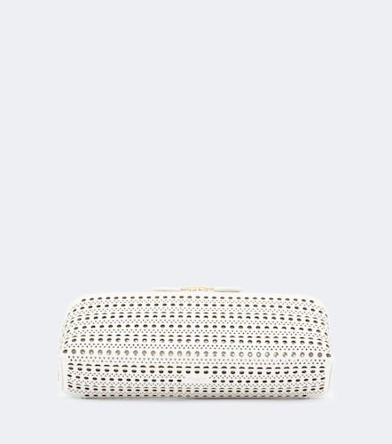 Alaïa Clutch Delta Small de piel - Alaia - Modalova