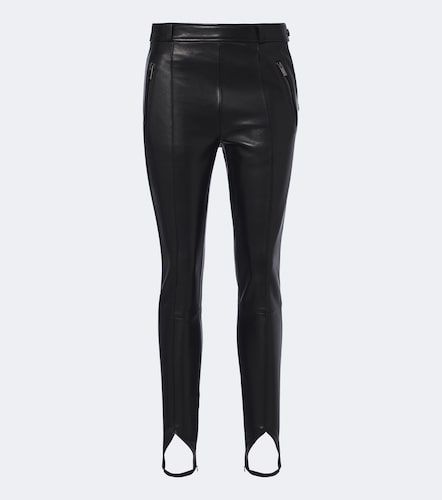Balmain Leggings fuseau in pelle - Balmain - Modalova