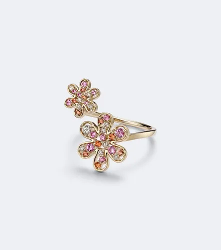 Kt ring with sapphires and diamonds - Sydney Evan - Modalova