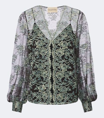 Valentino Garavani Bluse aus Spitze - Valentino Garavani - Modalova