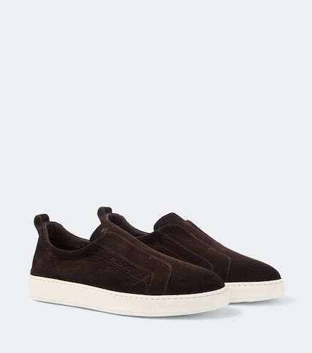 Santoni Slip-on in suede - Santoni - Modalova