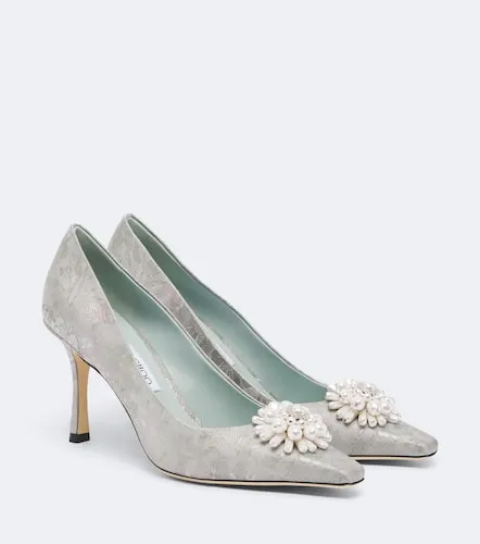 Ines embellished floral pumps - Jimmy Choo - Modalova
