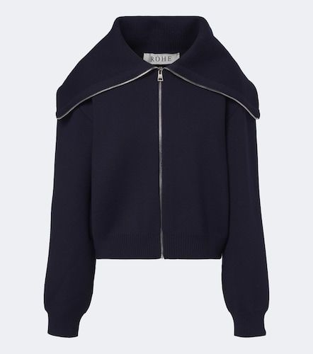 Rohe Wool zip-up cardigan - Rohe - Modalova
