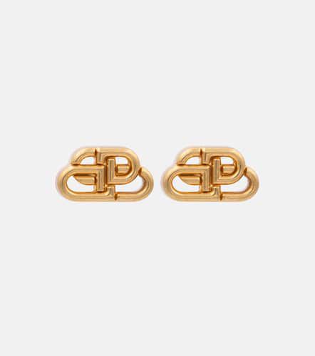 BB XS -plated stud earrings - Balenciaga - Modalova