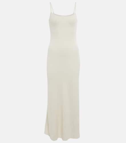 ChloÃ© Ribbed-knit wool-blend slip dress - Chloe - Modalova