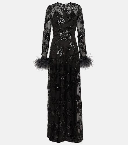 Erdem Malvina embellished silk gown - Erdem - Modalova