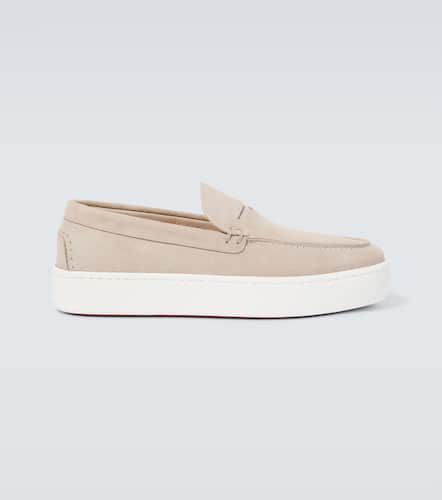 Paqueboat suede boat shoes - Christian Louboutin - Modalova