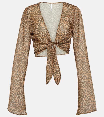 Animal-print beach cover-up - Bananhot - Modalova