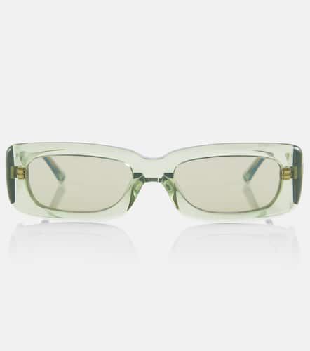 X Linda Farrow Mini Marfa rectangular sunglasses - The Attico - Modalova