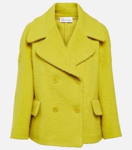 Double-breasted wool jacket - REDValentino - Modalova