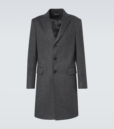 Wool and cashmere-blend overcoat - Zegna - Modalova