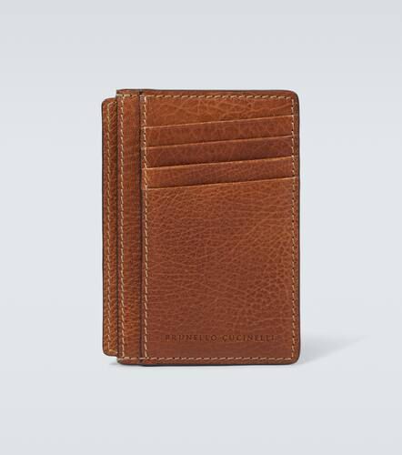 Leather card holder - Brunello Cucinelli - Modalova