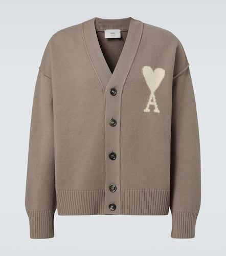 Ami De CÅur virgin wool cardigan - Ami Paris - Modalova