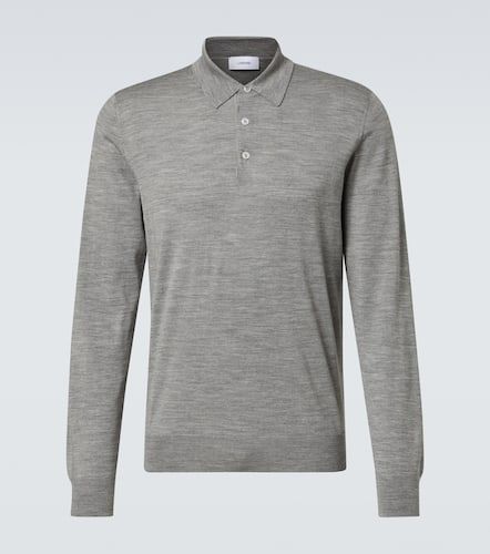 Knitted wool, silk, and cashmere polo shirt - Lardini - Modalova