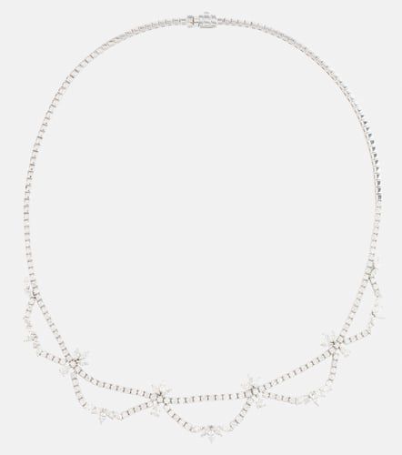 Collar de oro blanco de 18 ct con diamantes - Yeprem - Modalova