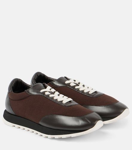 Owen leather-trimmed sneakers - The Row - Modalova