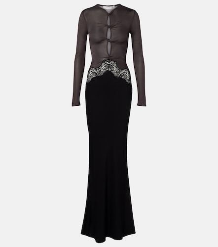 Cutout lace-trimmed maxi dress - Christopher Esber - Modalova