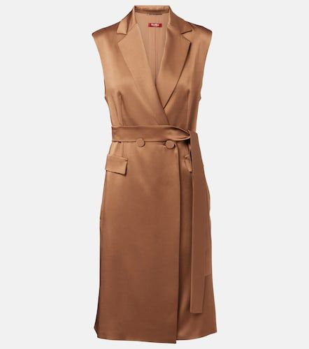 Max Mara Afgano belted satin jacket - Max Mara - Modalova