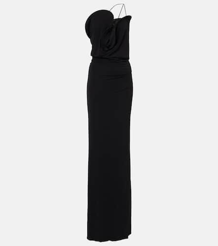 Asymmetric jersey midi dress - Christopher Esber - Modalova