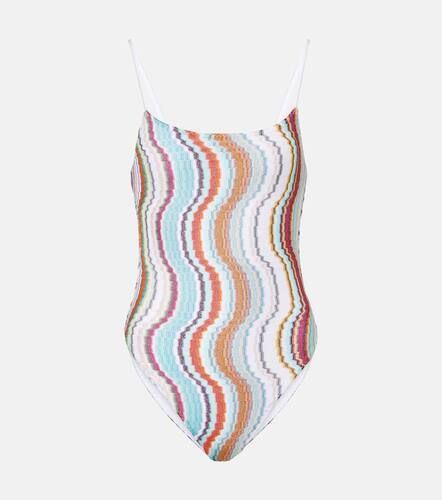 Missoni Wave lamÃ© swimsuit - Missoni - Modalova