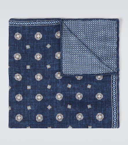 Silk pocket square - Brunello Cucinelli - Modalova