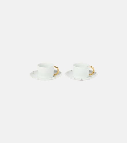 Set di 2 tazze da tè e piattini Haas Mojave - L'Objet - Modalova