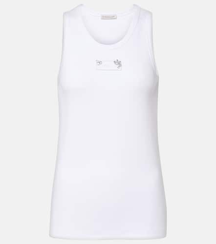 Moncler Tank top de algodón - Moncler - Modalova