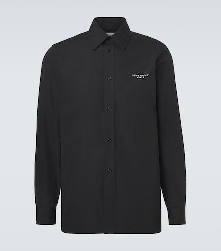 Givenchy Camicia in cotone con logo - Givenchy - Modalova