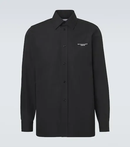 Camisa de algodón con logo - Givenchy - Modalova