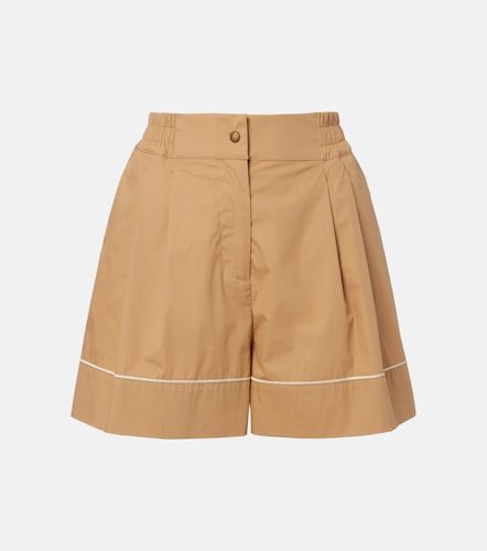 Shorts en mezcla de algodón - Moncler - Modalova