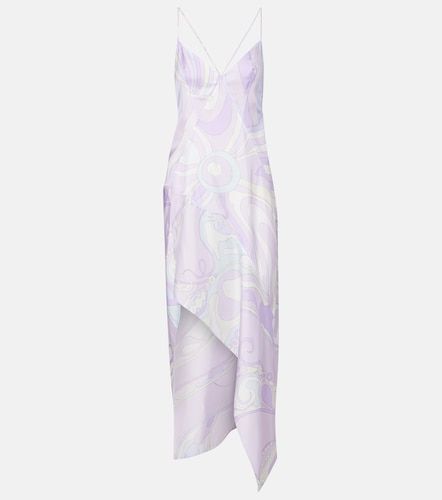 Vestido largo Marmo en sarga de seda - Pucci - Modalova