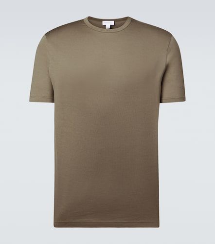 Camiseta de jersey de algodón - Sunspel - Modalova