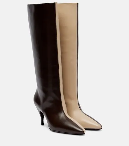 Two Faced leather knee-high boots - Herbert Levine - Modalova