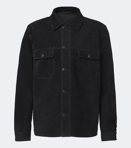 Sunspel Giacca camicia in suede - Sunspel - Modalova