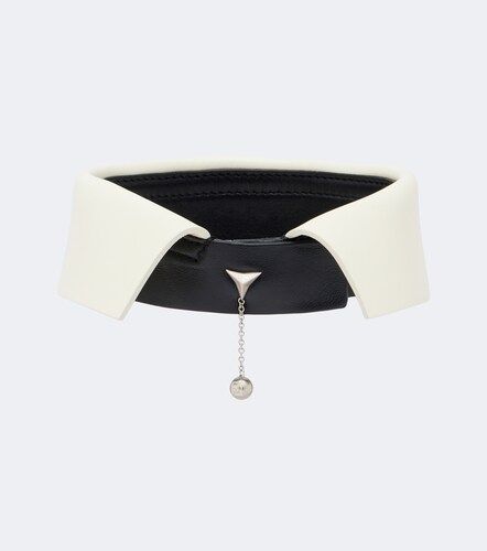 Fendi Colletto in pelle - Fendi - Modalova