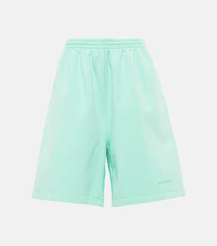 Balenciaga Logo cotton shorts - Balenciaga - Modalova