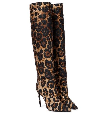 Botas mosqueteras estampadas - Dolce&Gabbana - Modalova