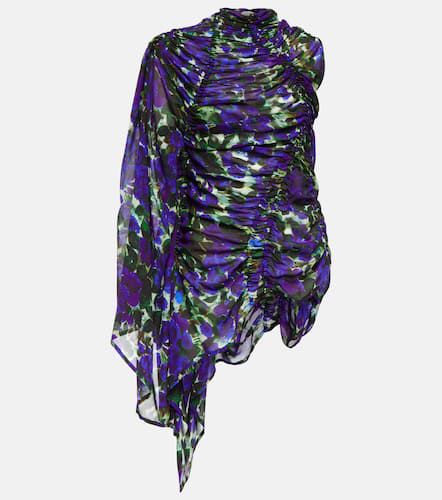 Dries Van Noten Draped floral top - Dries Van Noten - Modalova