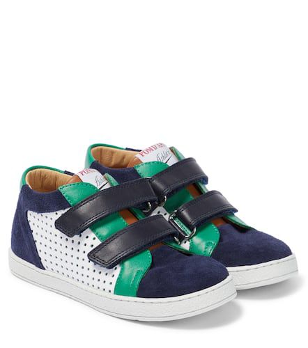 Mousse Dop leather sneakers - Pom d'Api - Modalova