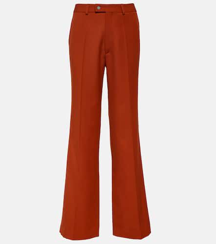 Tod's Wool crÃªpe wide-leg pants - Tod's - Modalova