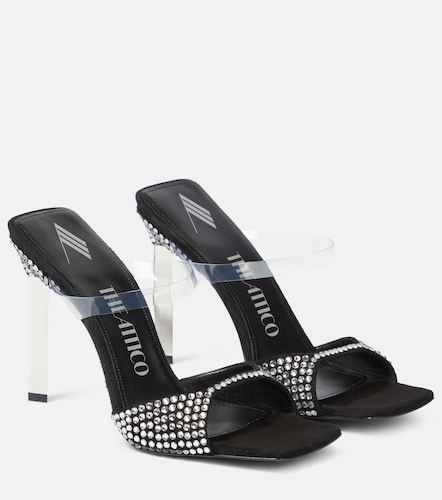 Sandali Adele in suede e PVC - The Attico - Modalova